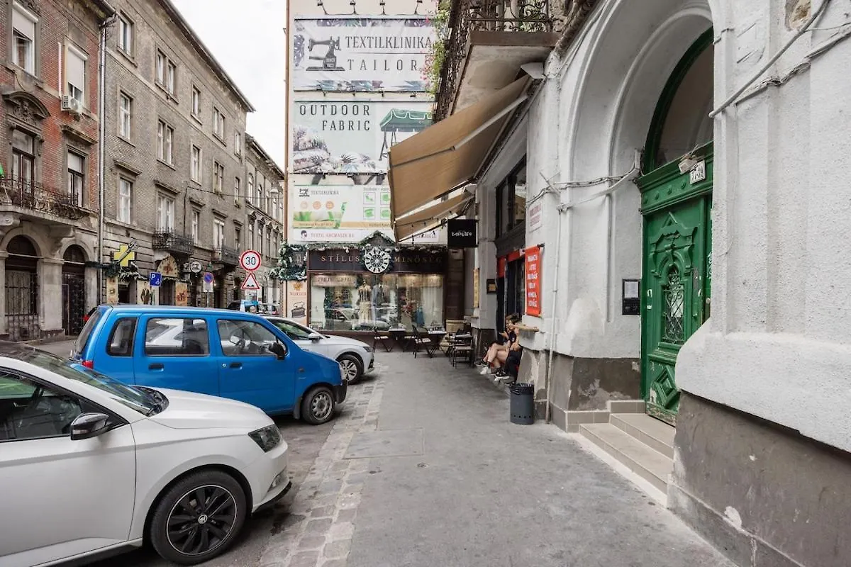 Apartmán Central Charm In Budapest Bustling 7Th District